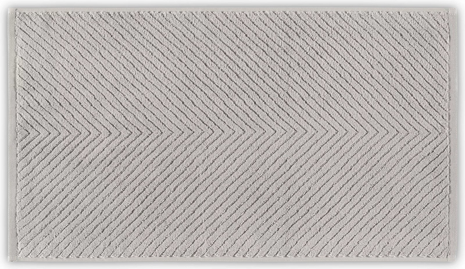 Peshqir fytyre Mijölnir, model Chevron, ngjyrë gri e çelët