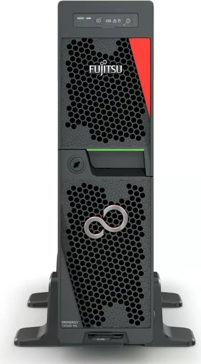 Kasë server Fujitsu PRIMERGY TX1320 M6, Intel Xeon 6325P, DDR5, SFF, e zezë