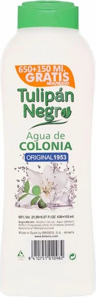 Eau de Cologne unisex Tulipán Negro Original 1953, 800ml