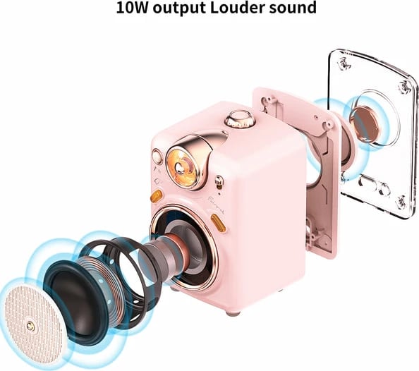 Mikrofon & Altoparalant DIVOOM Fairy-ok (Pembe)