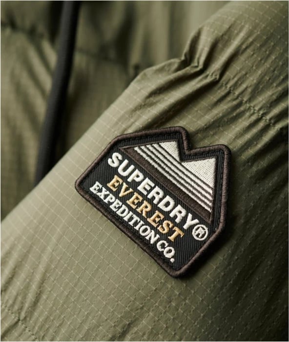 Jakne Superdry femra, e gjelbër