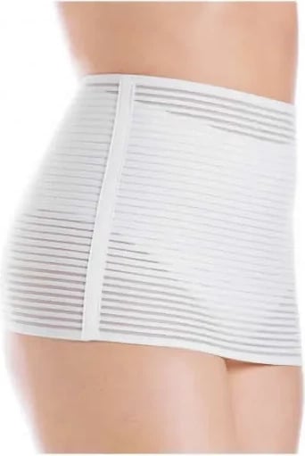 Fascia pas lindjes Chicco Mammy me Velcro, madhësia M, 1 copë, e bardhë