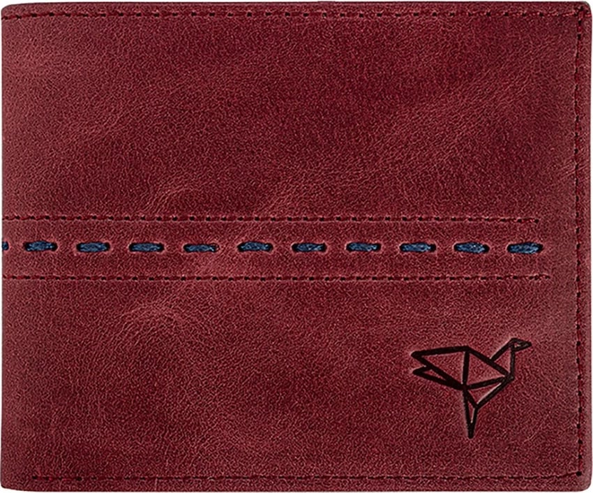 Portofol për burra, Zoozie Bags, Altadena, ngjyrë e kuqe e errët