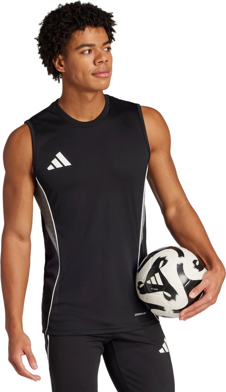 Maicë pa mëngë për meshkuj adidas, e zezë