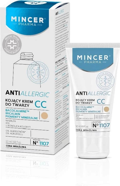 Krem fytyre qetësues anti-alergjik Mincer Pharma No.1107, 50ml Krem fytyre qetësues anti-alergjik Mincer Pharma No.1107, 50ml