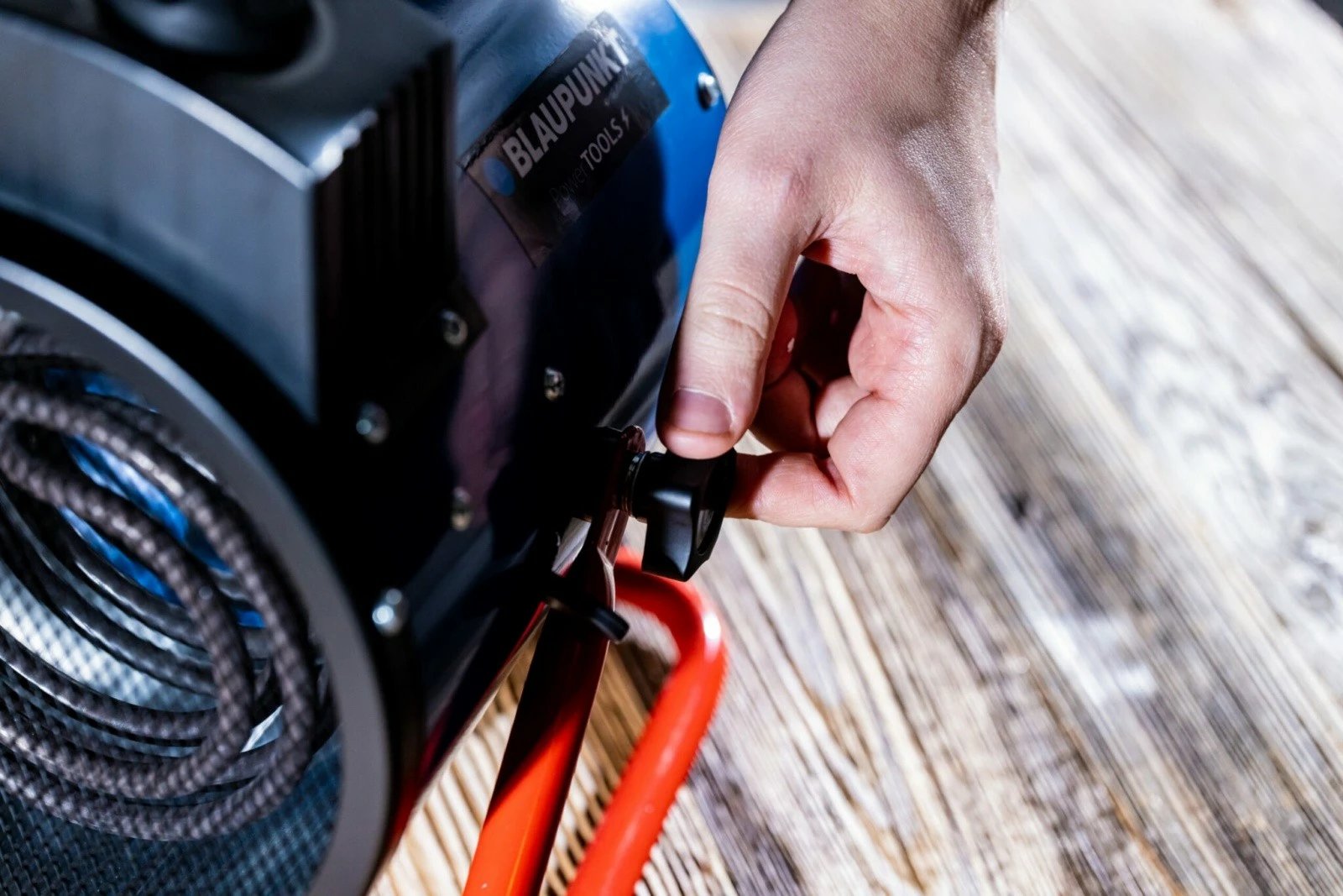 Ngrohës elektrik Blaupunkt EH5010, 3000 W, termostat, blu