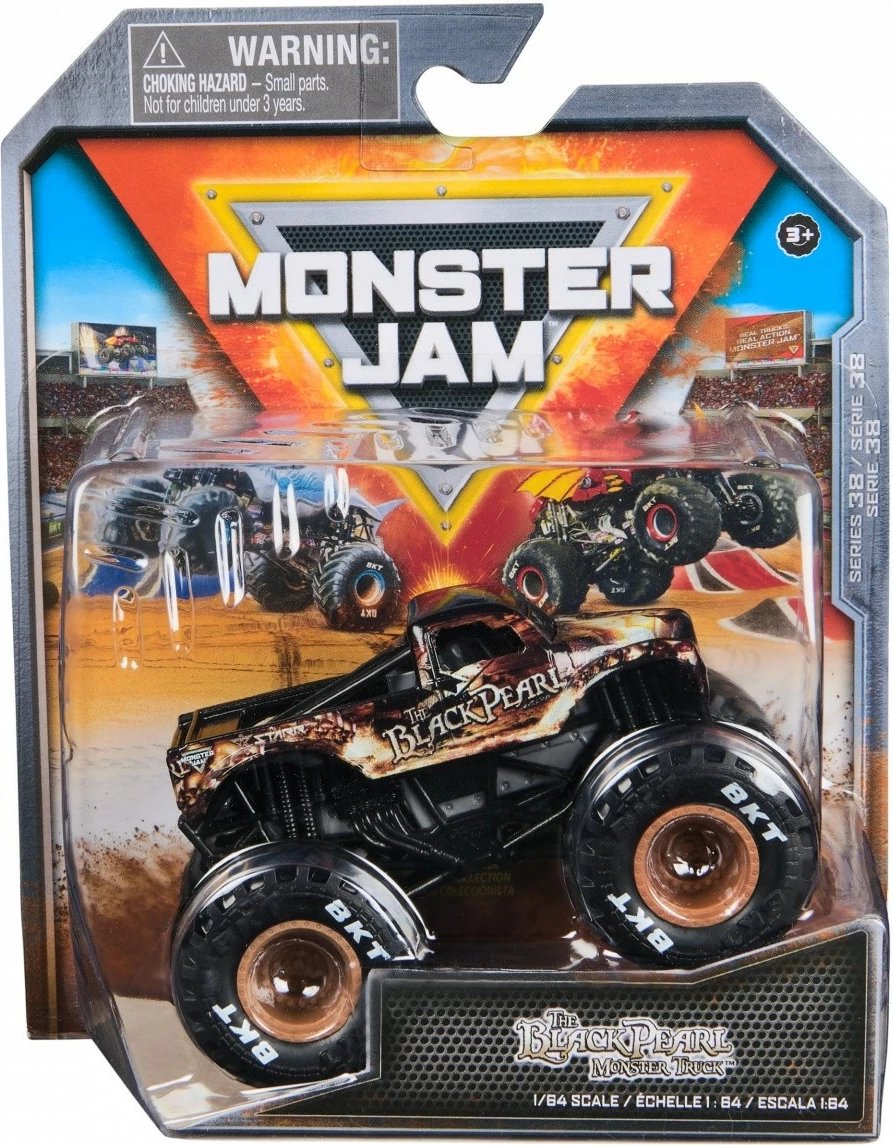 Lodër veturë Monster Jam Spin Master 1:64, metal dhe plastikë, ngjyra të përziera, 1 copë Lodër veturë Monster Jam Spin Master 1:64, metal dhe plastikë, ngjyra të përziera, 1 copë
