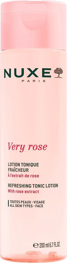 Tonik fytyre për femra Nuxe Very Rose Refreshing, 200ml