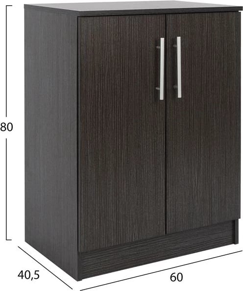 Dollap këpucësh druri FH2206.01 Zebrano 60x40.5x80