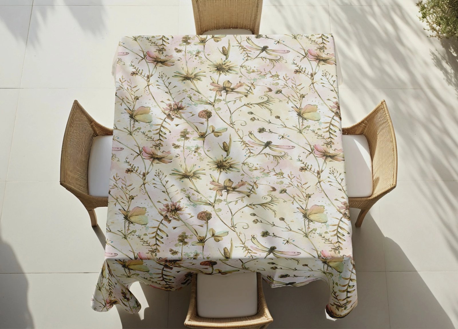 Mbulesë tavoline Hermia, Asr-tblclt25-49, 140x140cm