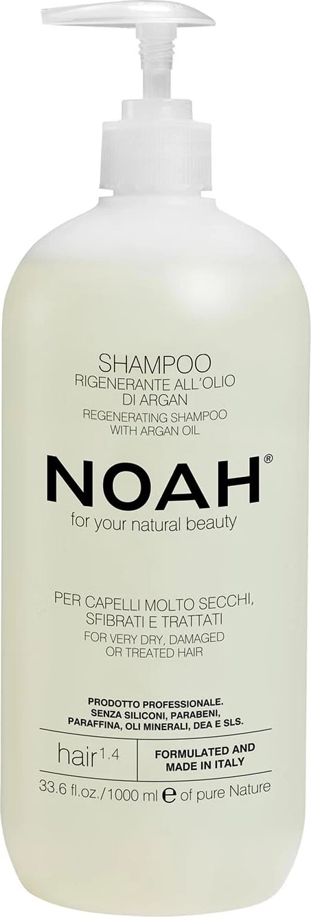 Shampon unisex NOAH Aceite De Argan Champu Regenerante 1000ml