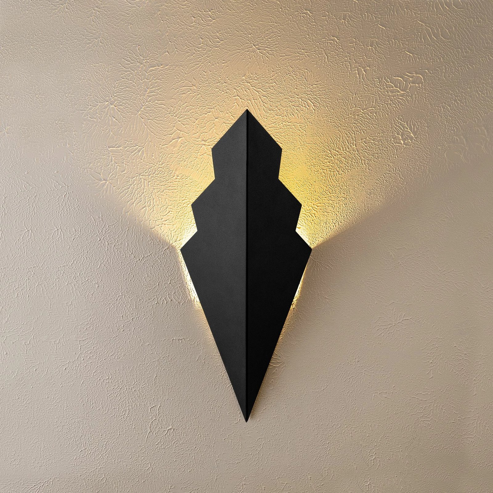 Llambë muri Opviq, Arrow - 15172, ngjyrë e zezë Llambë muri Opviq, Arrow - 15172, ngjyrë e zezë