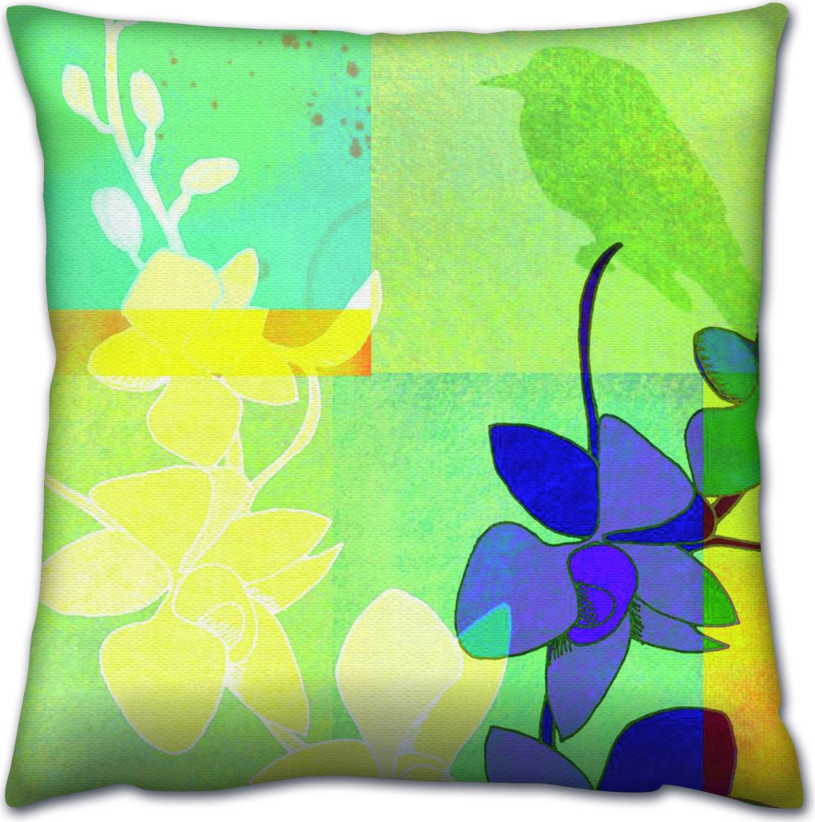 Jastëk dekorativ, shumëngjyrësh, Evila Originals, A14488, 43x43cm