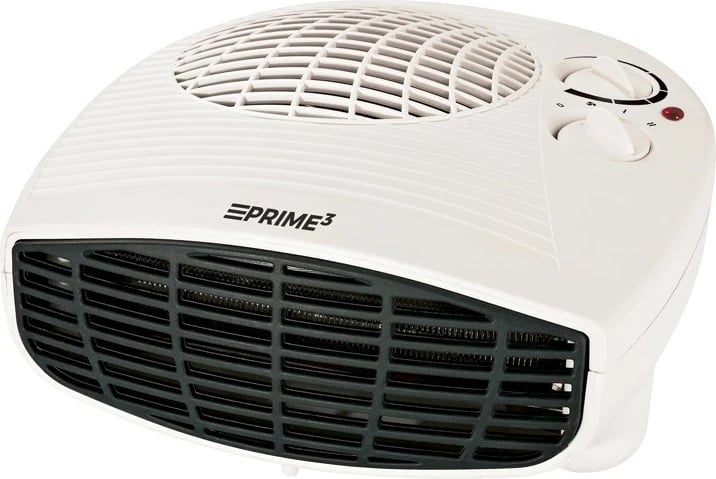 Ngrohës me ventilator, PRIME3 SFH21, 2000W, 3 modalitete, termostat, mbrojtje nga mbinxehja, bardhë/zi