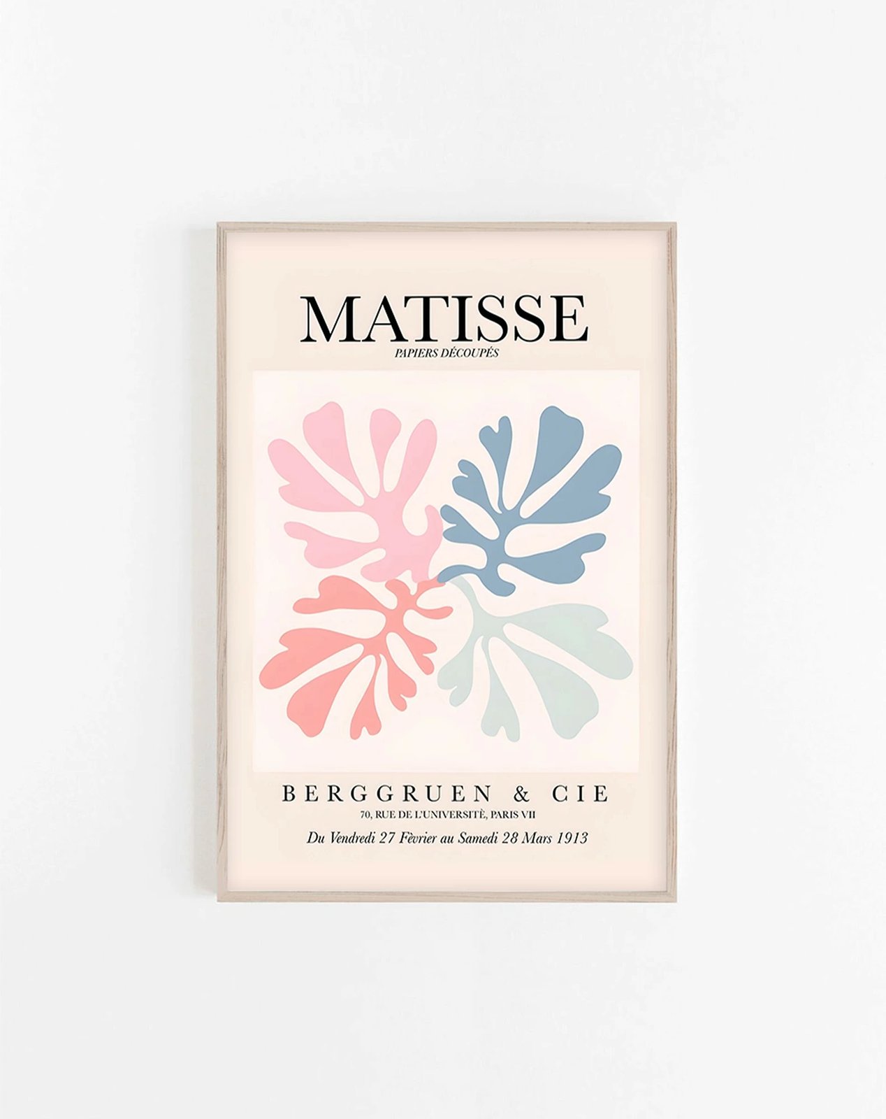 Pikturë dekorative me kornizë, MDF, shumëngjyrëshe, Wallity Huhu290, 20x30cm