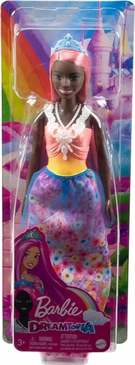 Kukull Barbie Dreamtopia, Mattel, HGR13/HGR14, flokë rozë