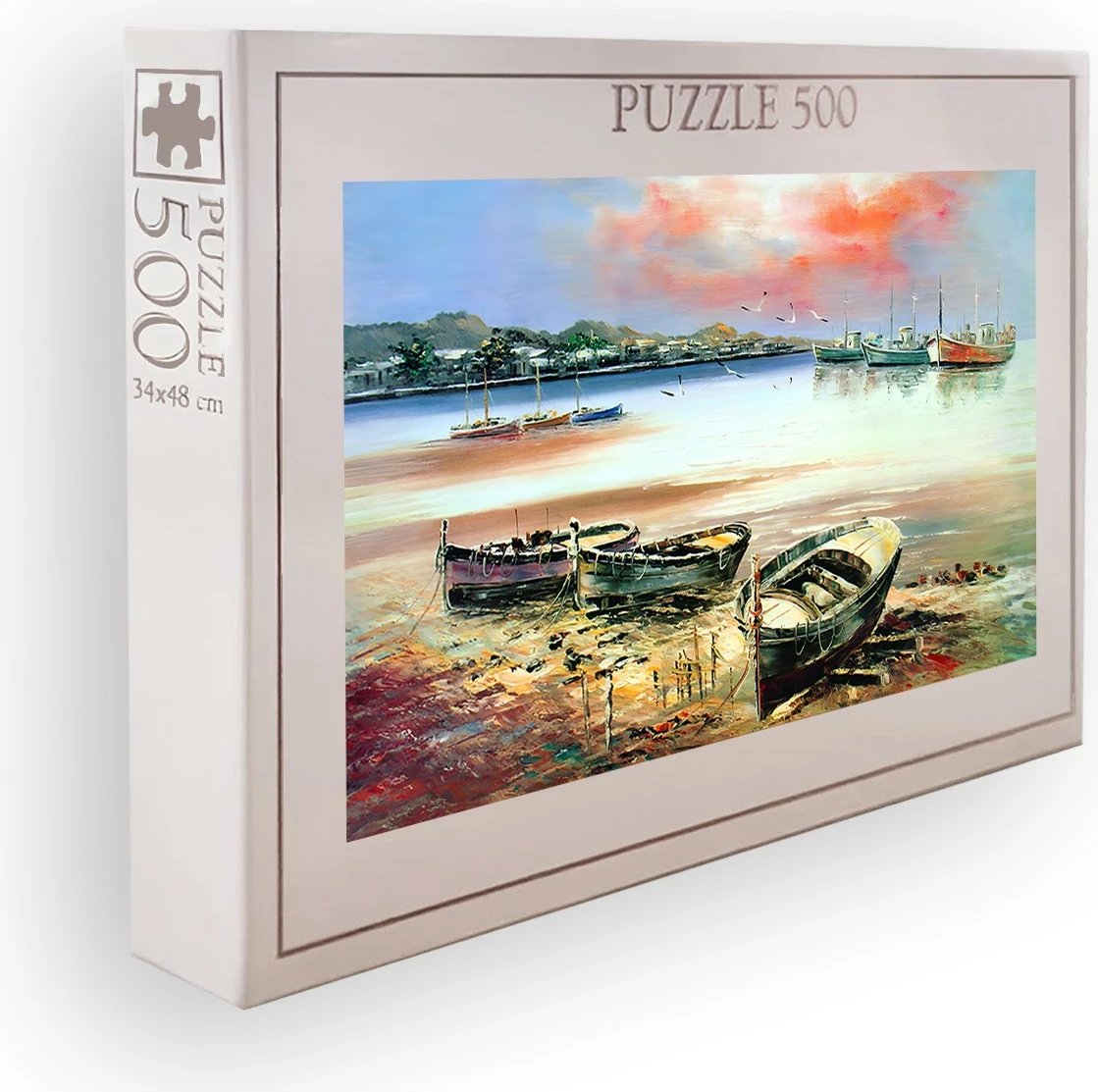 Puzzle 500 copë, Evila Originals, shumëngjyrësh, PZL_0162_500