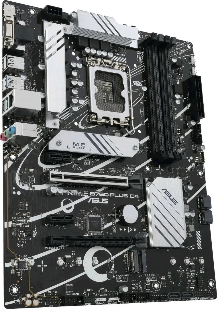 Pllakë amë Asus PRIME B760-PLUS D4, ATX, LGA1700, DDR4, e zezë