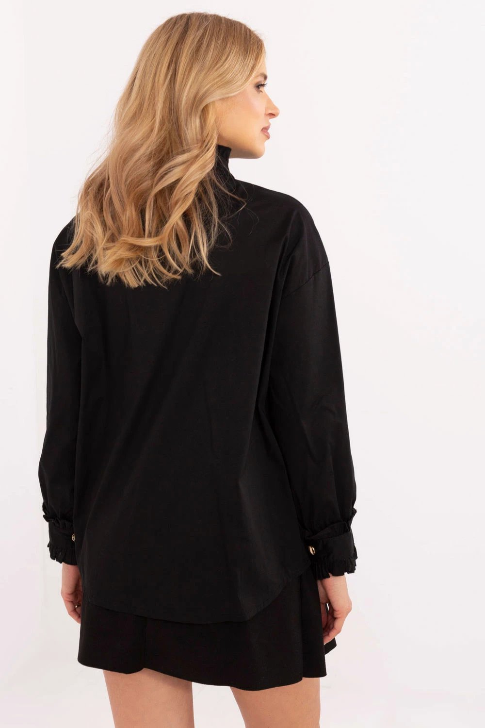 Këmishë për femra Italy Moda 204969, e zezë