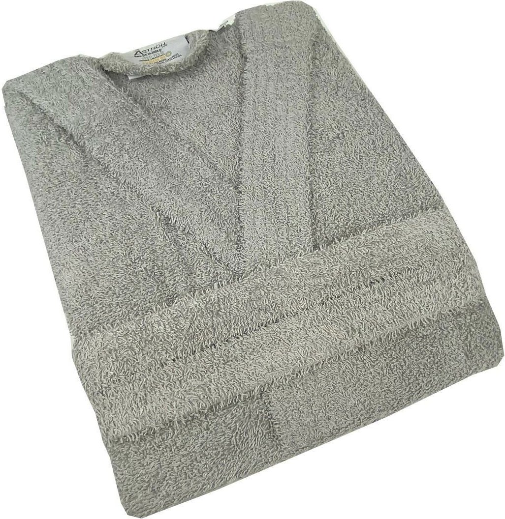 Rrobëdëshambër me kapuç ASTRON-HOME ITALY, Large, Gri