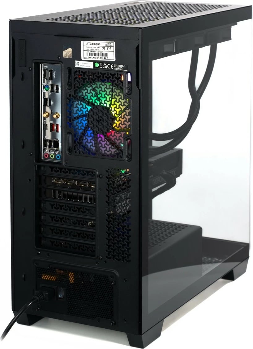 Kompjuter gaming, OPTIMUS, E-Sport GB550T-CR11, Ryzen 7 5800X, 16GB RAM, 1TB SSD, GeForce RTX 5070 12GB, Windows 11 Home, i zi