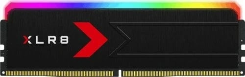 RAM Memorje PNY XLR8 Gaming EPIC-X RGB DDR5, 16GB, 6000MHz, CL36, E zezë