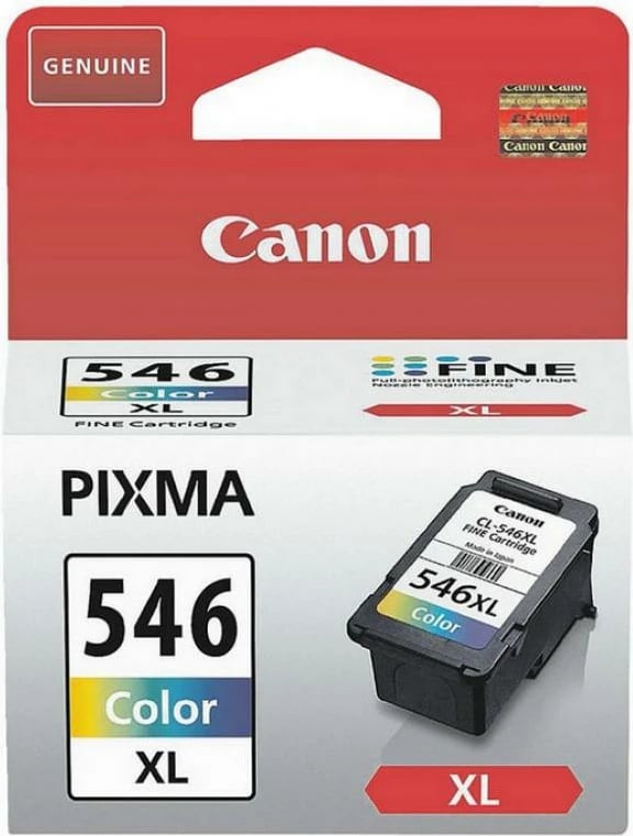 Kartush boje, Canon, CL-546XL, XL rendiment i lartë 13 ml deri 300 faqe, ngjyrë
