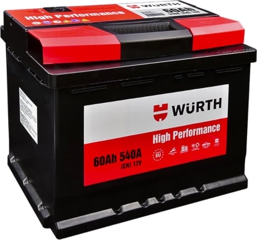 Bateri për makinë High-Performance 60Ah - 540A