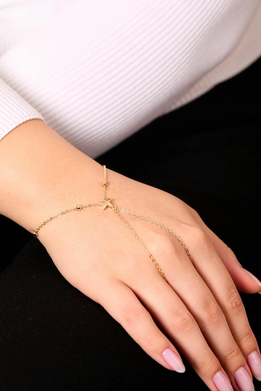 Zinxhir metalik Elika, ngjyrë ari, CSHM9958A