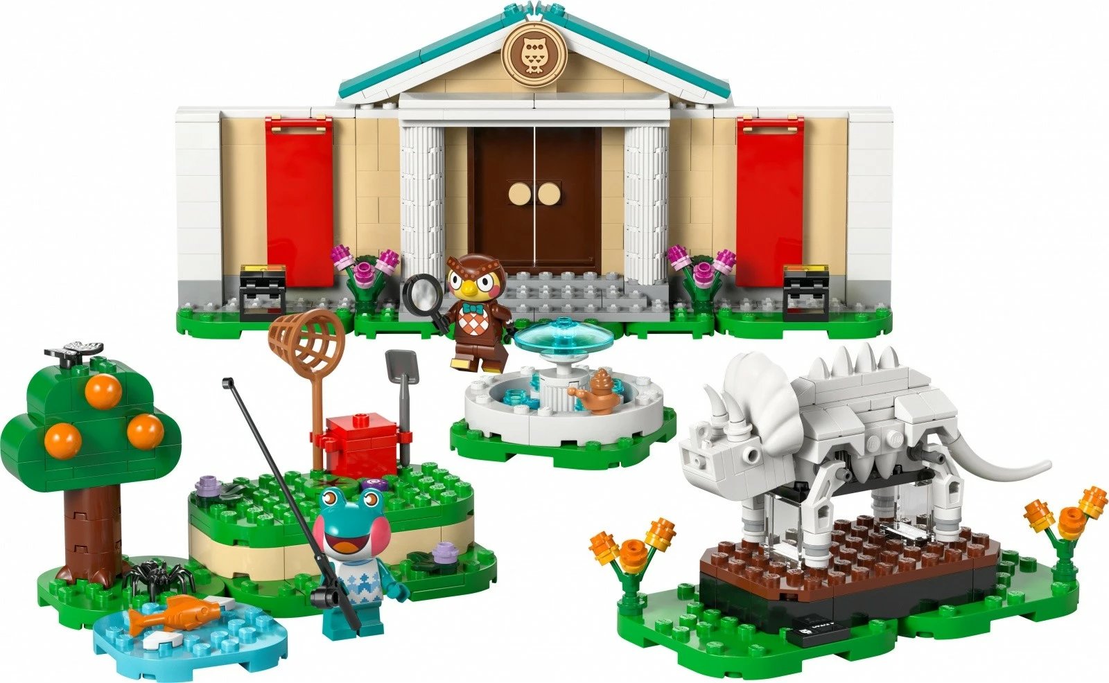 Set LEGO Animal Crossing Blathers and Museum Collection 77056, 543 pjesë