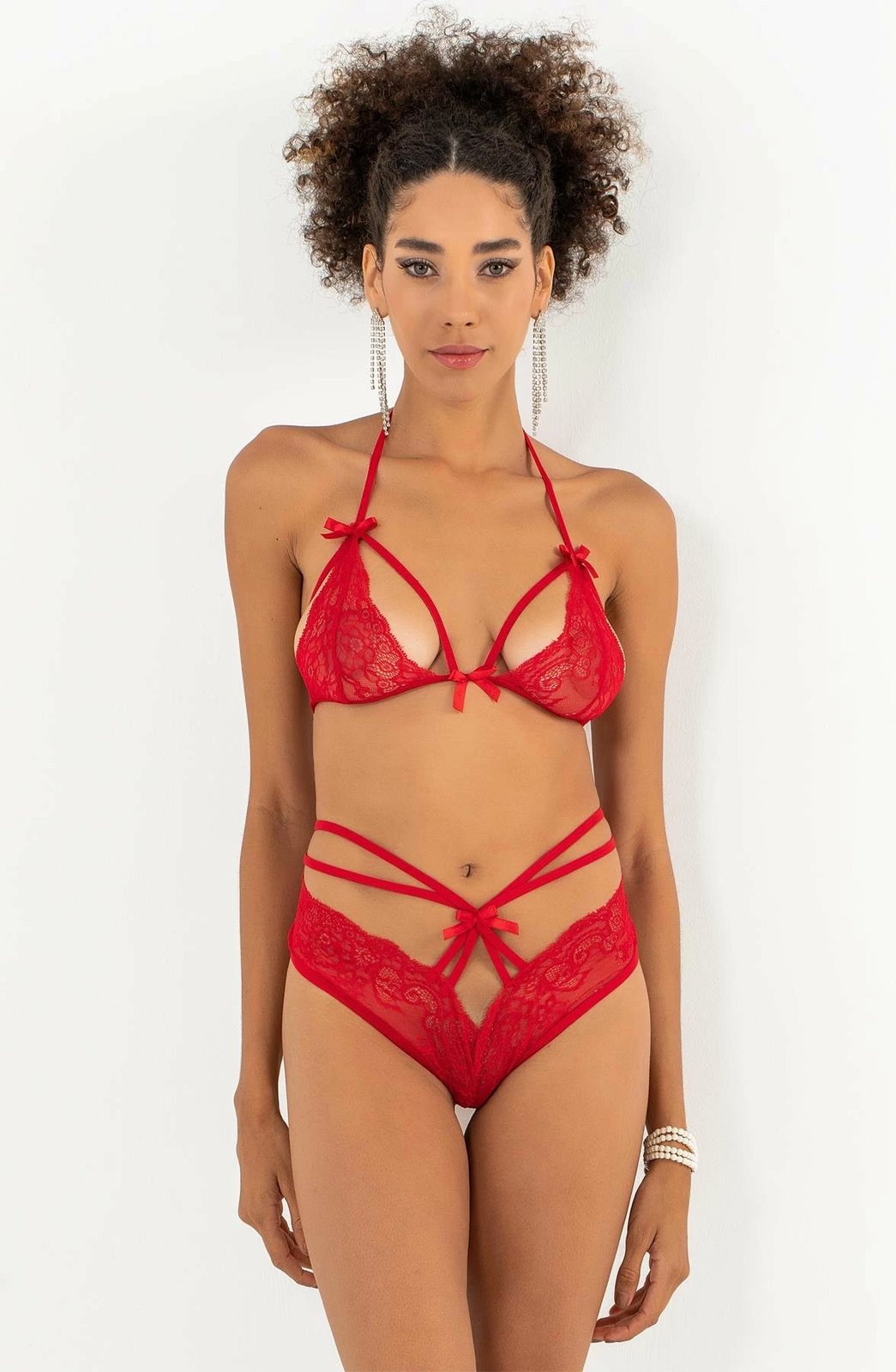 Babydoll i kuq Jumeon, 012-000009, XL/XXL