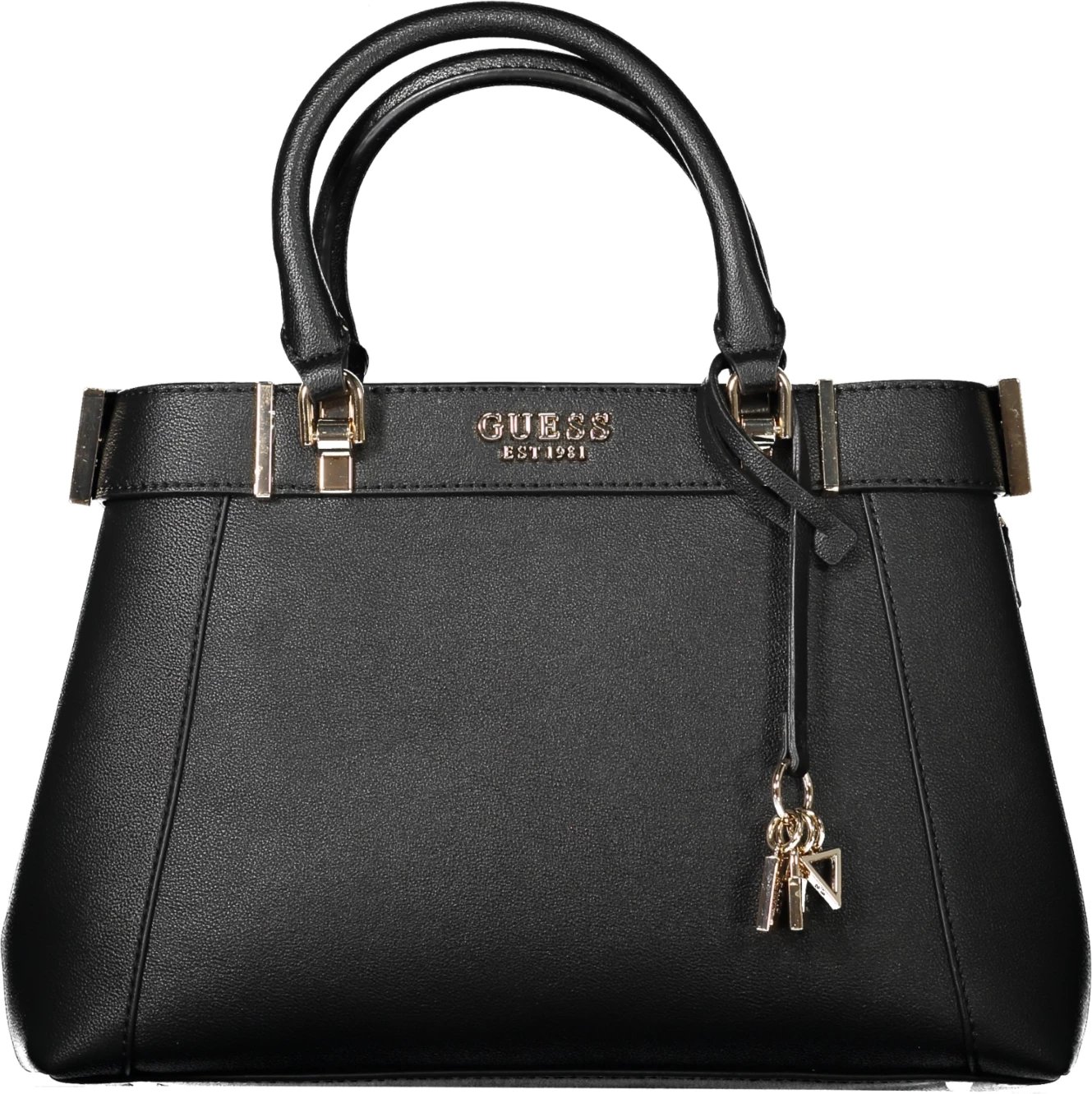Çantë për femra GUESS JEANS Anadela, e zezë