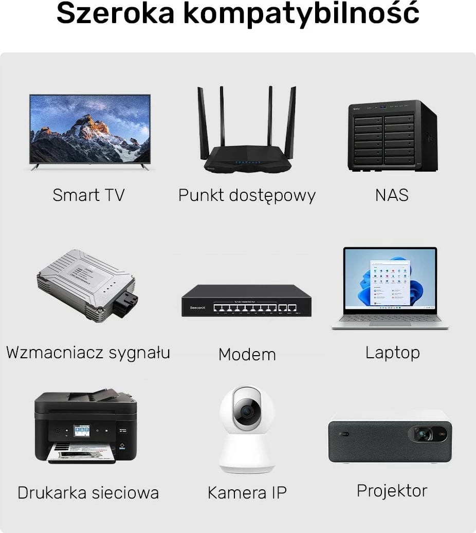 Kabëll Ethernet Unitek RJ-45 LAN, patchcord cat.8, 3m, e zezë