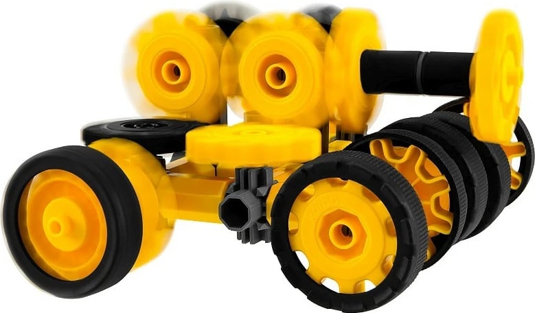 Set blloqe ndërtimi Korbo Machine 61 pjesë, plastikë, shumëngjyrëshe