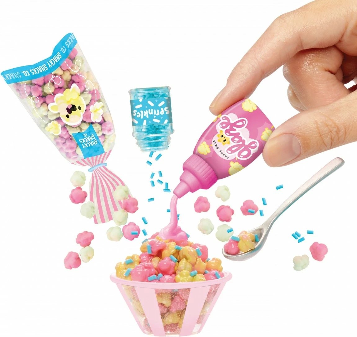 Set lodrash miniaturë MGA Miniverse Make It Mini Foods, 24 copë, plastikë