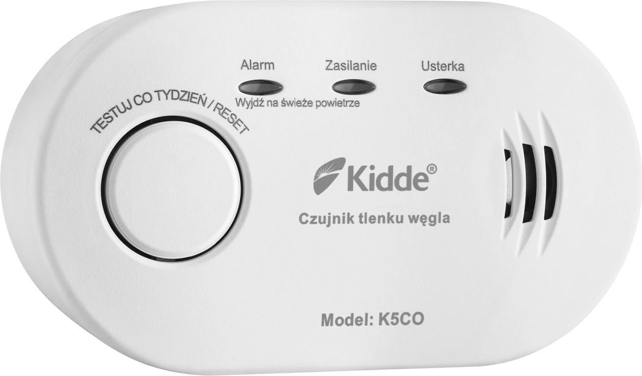 Detektor monoksidi KIDDE K5CO, i bardhë