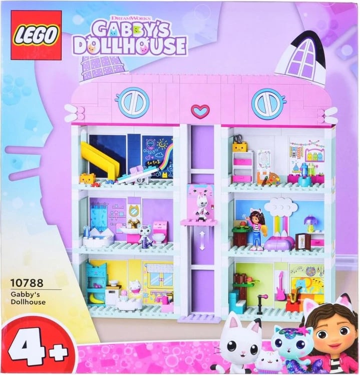 Set lodrash Lego për fëmijë Gabby's Dollhouse