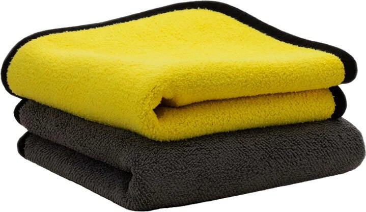 Set aksesorë pastrimi veture HOTO QWOGJ002, kovë palosëse 20L, sfungjer dhe leckë, Verdhë