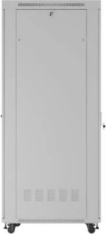 Kasë serveri Lanberg FF01-8047-12SL, 47U, me derë xhami, LCD, Gri