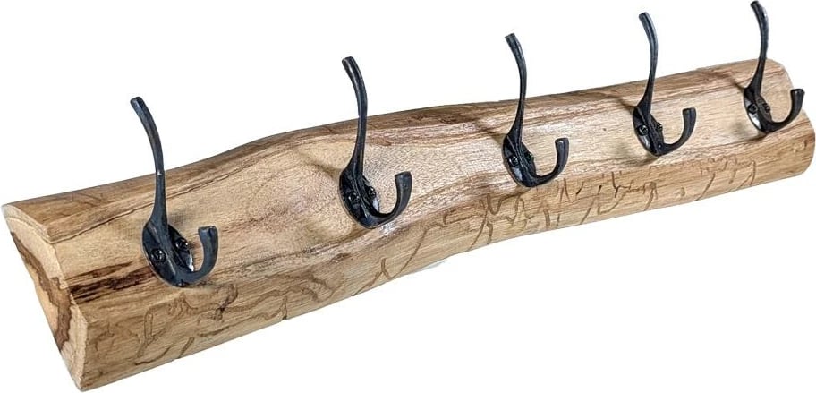 Varëse muri Nextdeco Tribeca, dru teak, 55x10x10cm