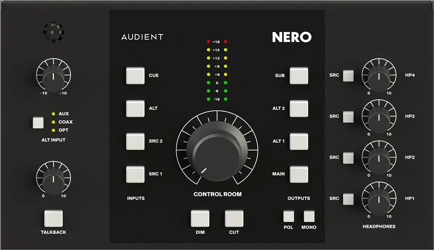 Kontroller për monitorim Audient NERO, Argjendtë