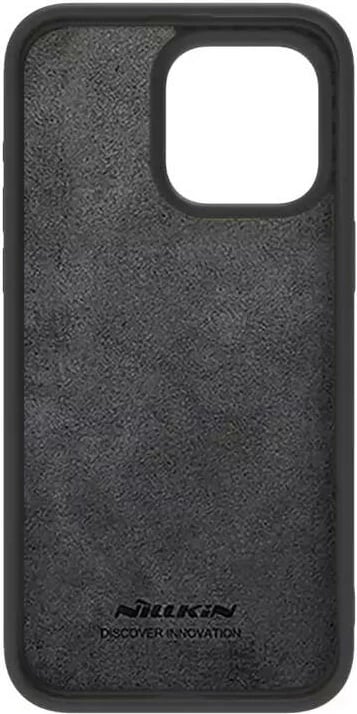 Mbështjellës Nillkin CamShield Silky për iPhone 15 Pro, silikon, i zi
