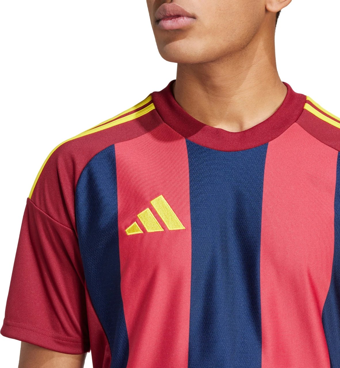 Maicë për meshkuj adidas, ngjyrë burgundy-navy