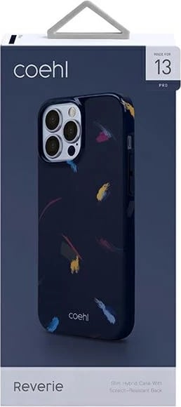 Mbështjellës UNIQ Coehl Reverie për iPhone 13/13 Pro, Kaltër