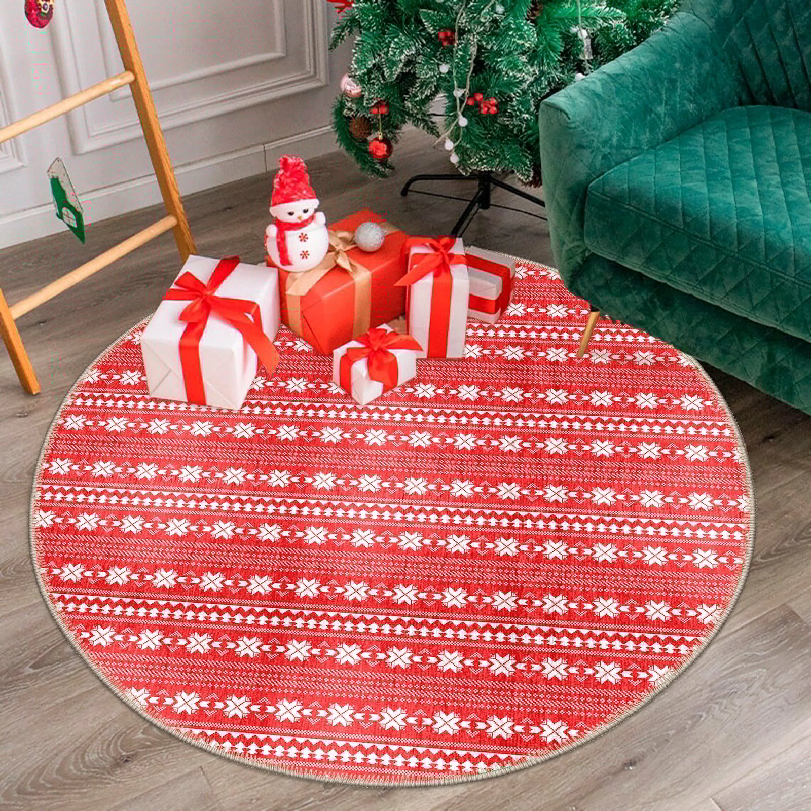 Qilim i rrumbullakët, shumëngjyrësh, Conceptum Hypnose, Woobtny0317, 120x120cm