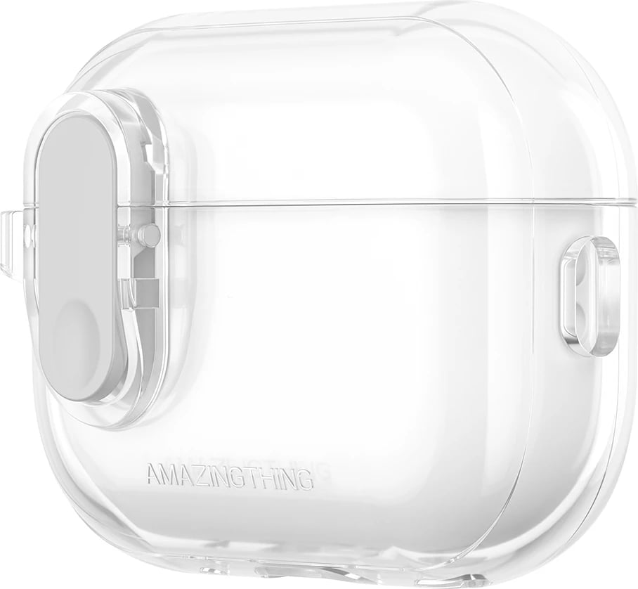 Mbështjellës AmazingThing Minimal për AirPods Pro 2, silikon, transparent