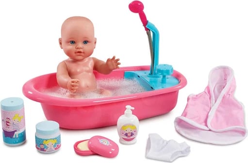 Be My Baby Doll and Bath Bathtime Playset