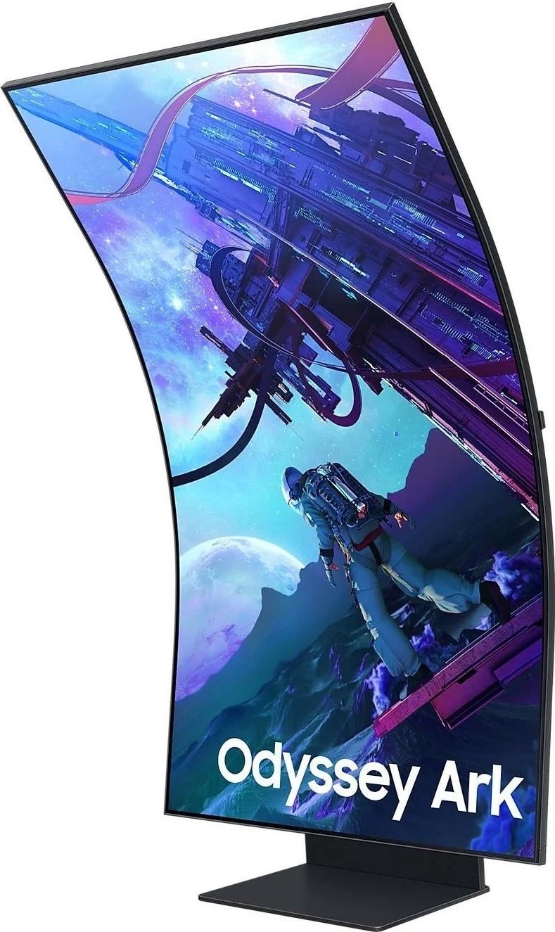 Monitor Samsung Odyssey Ark G9, 55", VA Curved, 4K, Mini LED, 165Hz, HDR10+, e zezë