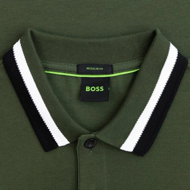 Maicë polo për meshkuj Boss, e gjelbër