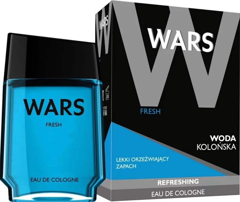 Eau de Cologne për meshkuj WARS Fresh 90ml